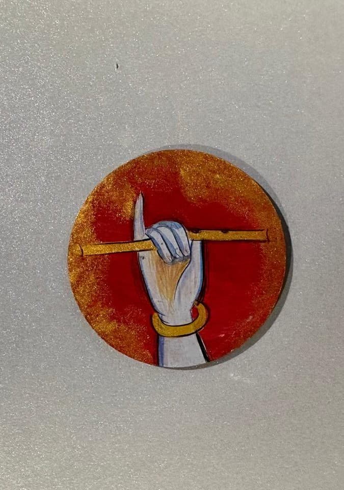 Basohli Magnet: The Divine Flute