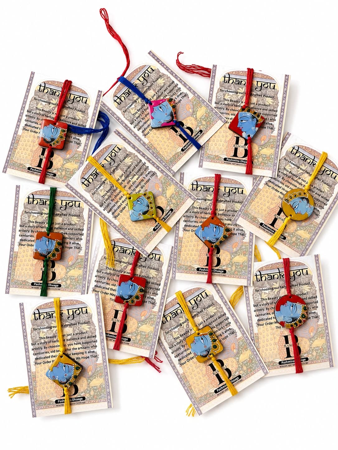 Basohli Art Handpainted Art-Bands