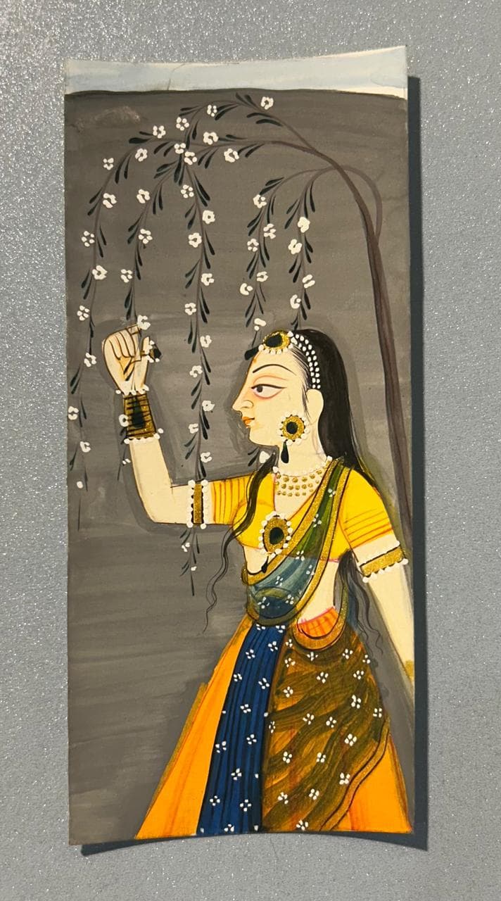 Basohli Bookmark: The Blossom Branch