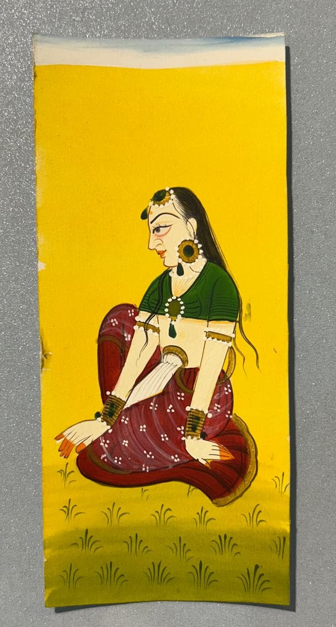 Basohli Bookmark: The Crimson Skirt